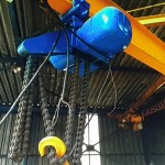 Talha elétrica marca King capital. 500kg, 2M foto 1
